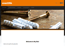 Tablet Screenshot of evan1994.weebly.com