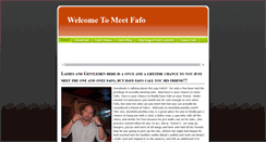 Desktop Screenshot of meetfafo.weebly.com