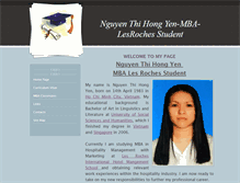 Tablet Screenshot of nguyenthihongyen.weebly.com