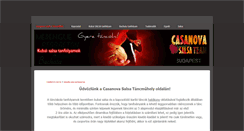 Desktop Screenshot of casanovasalsa.weebly.com