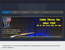 Tablet Screenshot of cablemoore.weebly.com