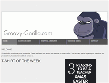 Tablet Screenshot of groovy-gorilla.weebly.com