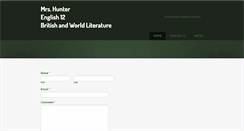 Desktop Screenshot of amihunter.weebly.com