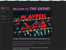 Tablet Screenshot of grindshow.weebly.com