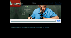 Desktop Screenshot of douknowit.weebly.com