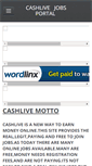Mobile Screenshot of cashlive.weebly.com