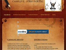 Tablet Screenshot of cashlive.weebly.com