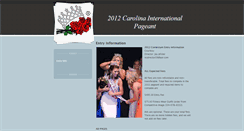Desktop Screenshot of carollinainternationalpageant.weebly.com