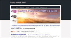 Desktop Screenshot of energyband.weebly.com