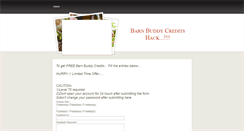 Desktop Screenshot of barnbuddycreditshack.weebly.com