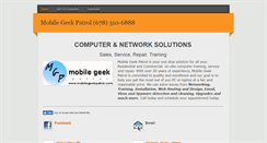Desktop Screenshot of mobilegeekpatrol.weebly.com