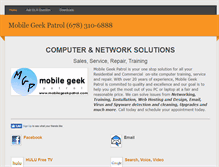 Tablet Screenshot of mobilegeekpatrol.weebly.com