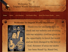 Tablet Screenshot of impactworldministries.weebly.com