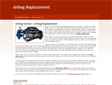 Tablet Screenshot of airbagreplacement.weebly.com