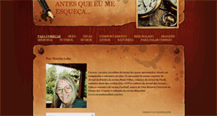 Desktop Screenshot of antesqueeumeesqueca.weebly.com