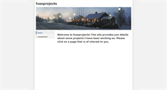Desktop Screenshot of fuseprojects.weebly.com