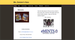 Desktop Screenshot of mrssommer.weebly.com