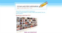 Desktop Screenshot of cccamland.weebly.com