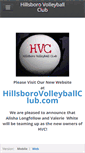 Mobile Screenshot of hillsborovolleyballclub.weebly.com