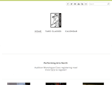 Tablet Screenshot of performingartsnorth.weebly.com