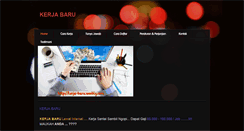 Desktop Screenshot of kerja-baru.weebly.com
