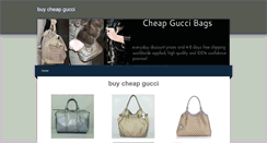 Desktop Screenshot of buycheapgucci.weebly.com