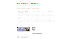 Desktop Screenshot of clubatleticopalomar.weebly.com