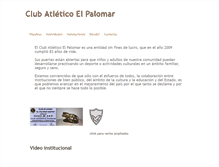 Tablet Screenshot of clubatleticopalomar.weebly.com