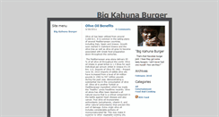 Desktop Screenshot of bigkahunaburger.weebly.com