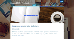 Desktop Screenshot of clasesluisalarcon.weebly.com