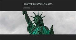 Desktop Screenshot of drhssawyer.weebly.com