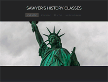 Tablet Screenshot of drhssawyer.weebly.com