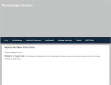 Tablet Screenshot of microstrategyedu.weebly.com