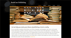 Desktop Screenshot of bookcasepublishing.weebly.com