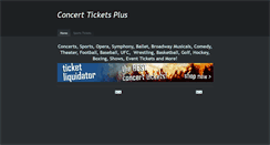 Desktop Screenshot of concertticketsplus.weebly.com