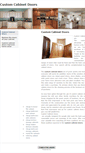 Mobile Screenshot of customcabinetdoors.weebly.com