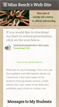 Mobile Screenshot of msresch.weebly.com
