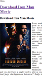 Mobile Screenshot of download-ironman-movie.weebly.com