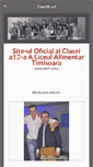 Mobile Screenshot of alimentartimisoara.weebly.com