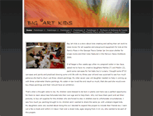 Tablet Screenshot of bigartkids.weebly.com