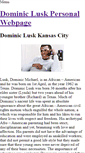 Mobile Screenshot of dominiclusk.weebly.com