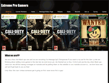 Tablet Screenshot of extremeprogamers.weebly.com