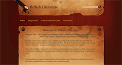 Desktop Screenshot of britishlit.weebly.com