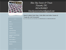 Tablet Screenshot of blueskysweetsntreats.weebly.com