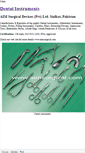 Mobile Screenshot of dentalinstruments.weebly.com