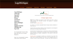 Desktop Screenshot of logsmichigan.weebly.com