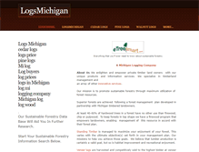 Tablet Screenshot of logsmichigan.weebly.com