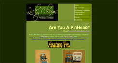 Desktop Screenshot of luckycharmspincollection.weebly.com