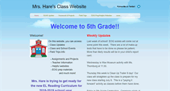 Desktop Screenshot of mrskhare.weebly.com