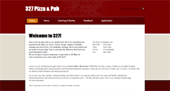 Desktop Screenshot of 327pizzapub.weebly.com